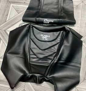 Premium Full Black Seat Cover For Hero Xtream 125R